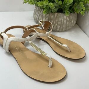 Calvin Klein Samira Thong Sandals size 8